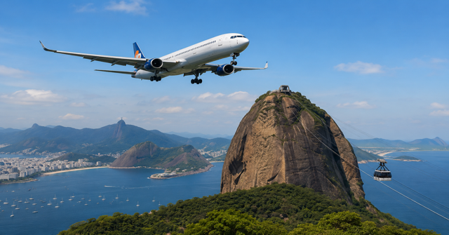 Bate e volta saindo do Rio para mudar no fim de semana